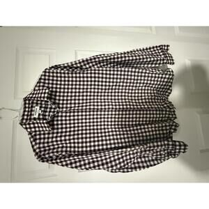 Express Men's Long Sleeve Checkered Shirt